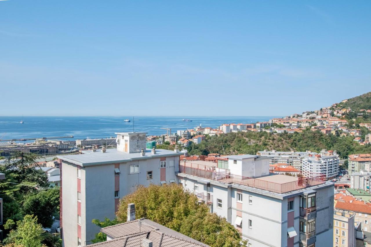 Apartmán Free Parking -6 Posti Letto E Terrazzo Vista Mare Terst Exteriér fotografie